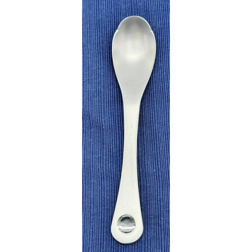 Robert Welch PENDULUM Sugar Spoon Dot Stainless Satin 6 1/2 inch Single‎